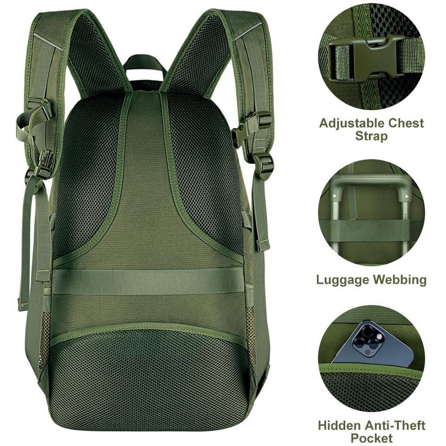 Only-bags.store Zaino da trekking impermeabile per laptop  