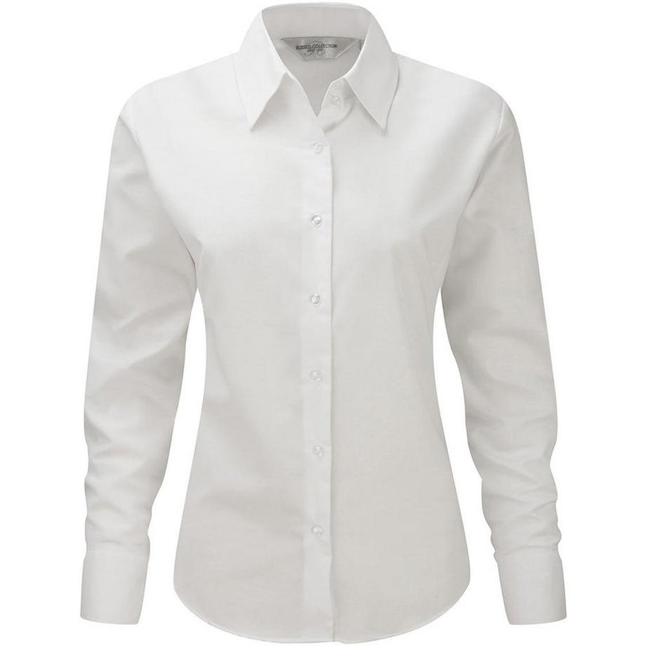 Collection Easy Care Oxford Bluse, Langarm