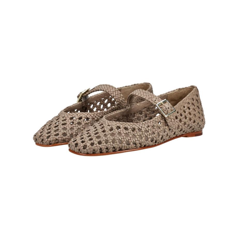 Melvin & Hamilton Ballerines Mary Jane tressées  