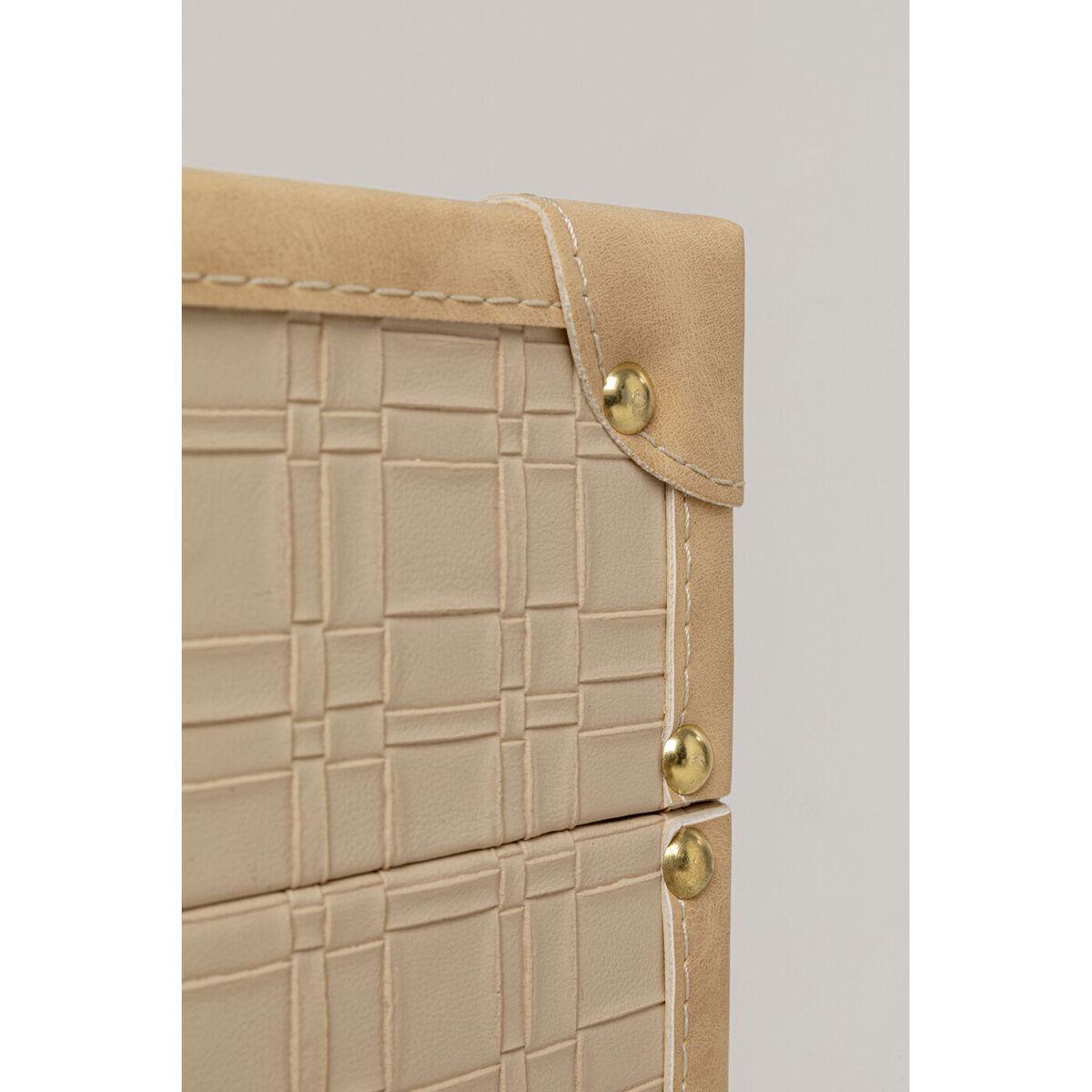 KARE Design Cassapanca Cappuccino (set di 4)  