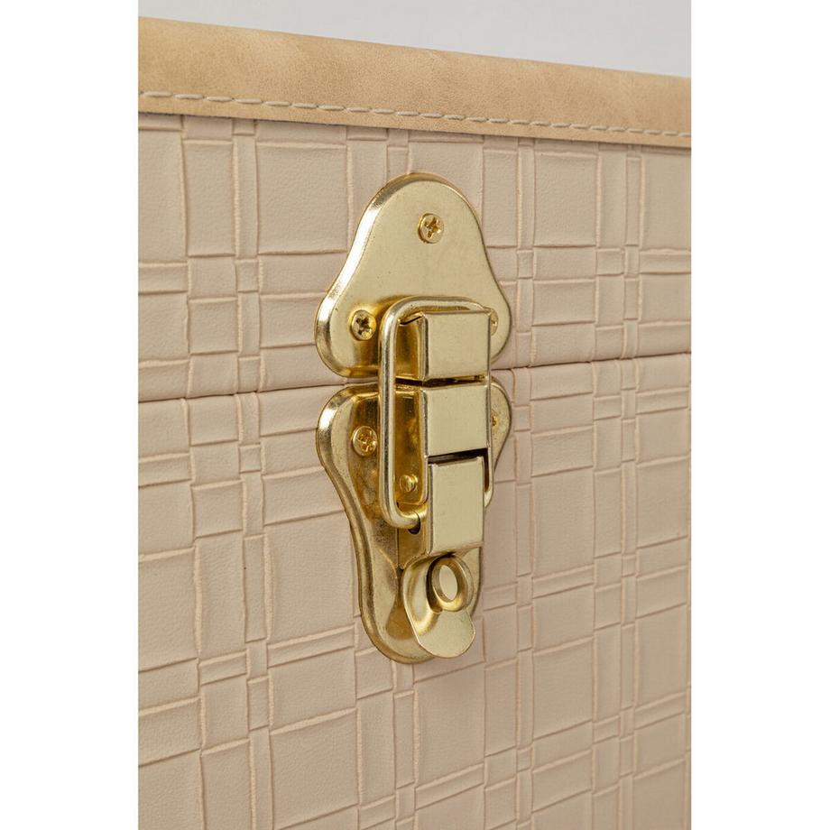 KARE Design Cassapanca Cappuccino (set di 4)  