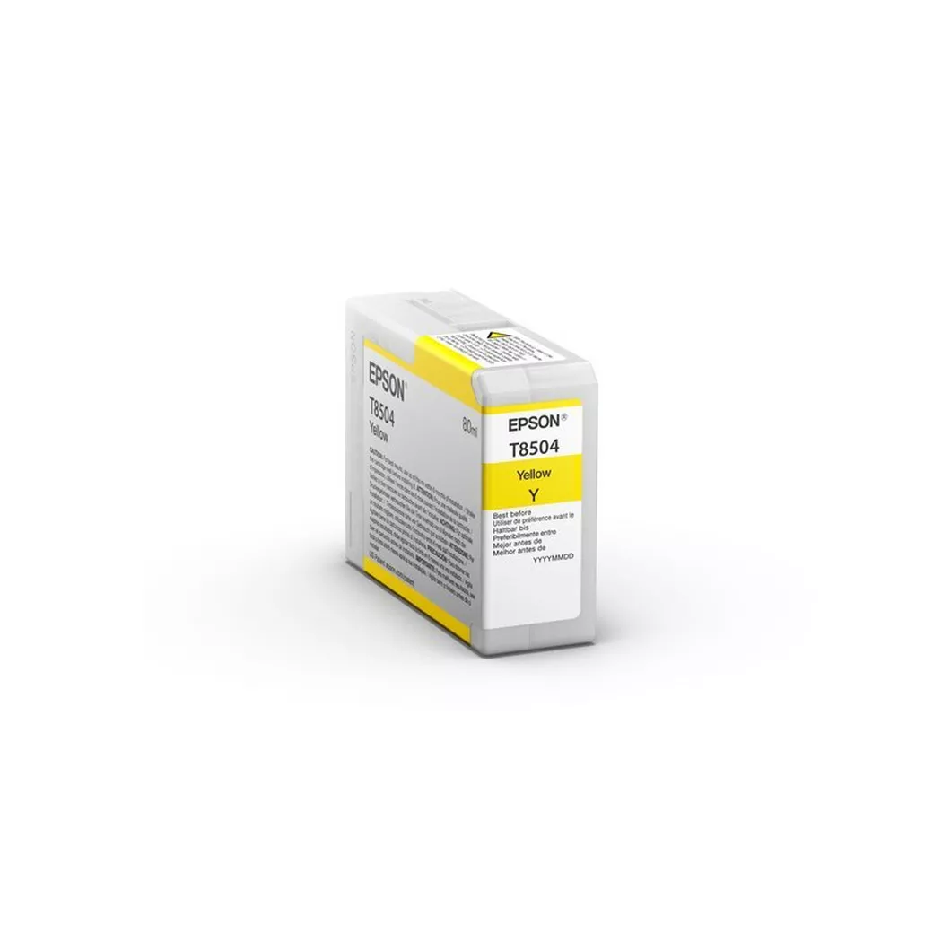 Epson – Tintenpatrone yellow T850400 SureColor SC-P800 80ml, Gelb Bunt, One Size