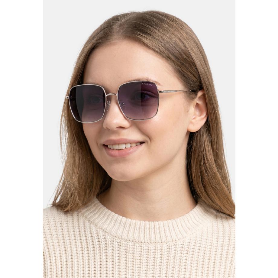Navigare Lunettes de soleil à monture carrée  