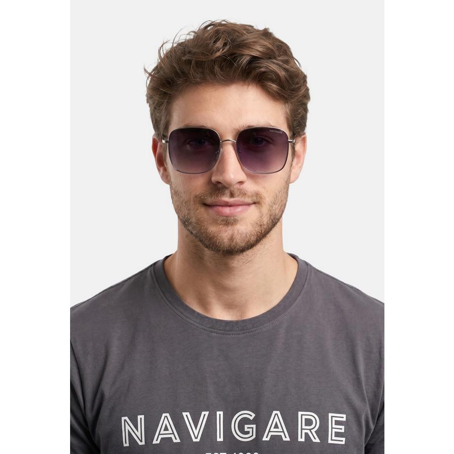 Navigare Lunettes de soleil à monture carrée  
