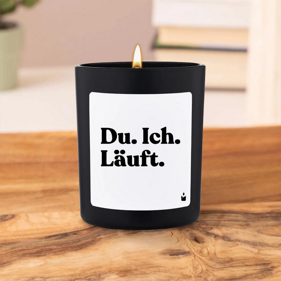 CandleHand Duftkerze Flowery Du. Ich. Läuft.  