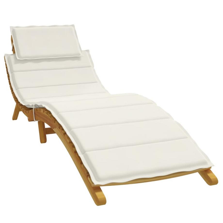 VidaXL Coussin de chaise longue tissu  