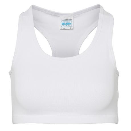 AWDis  Kühlen Sie einfach Ärmel Girlie Sport Crop Top 