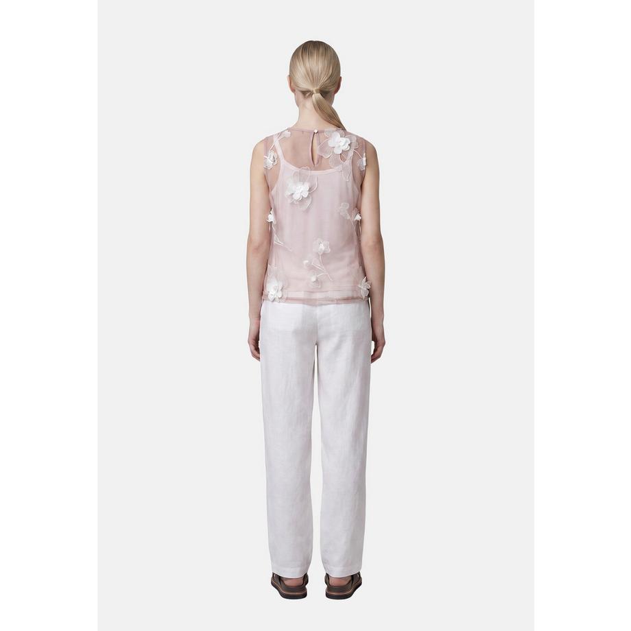 Chiara Ferretti Blouse brodée à motifs floraux  
