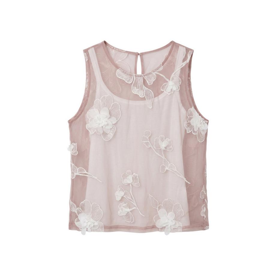 Chiara Ferretti Blouse brodée à motifs floraux  