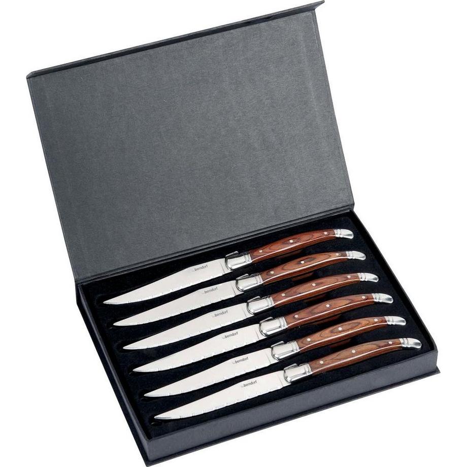 berndorf Set de couteaux à steak  Pakka 6 pièces  