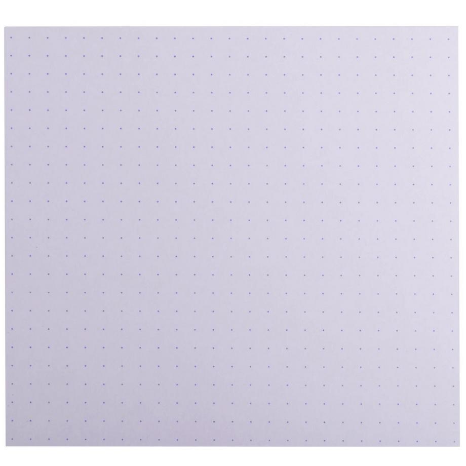 Exacompta Paquet 100 fiches sous film - bristol dots non perforé - 125x200mm - x 12  