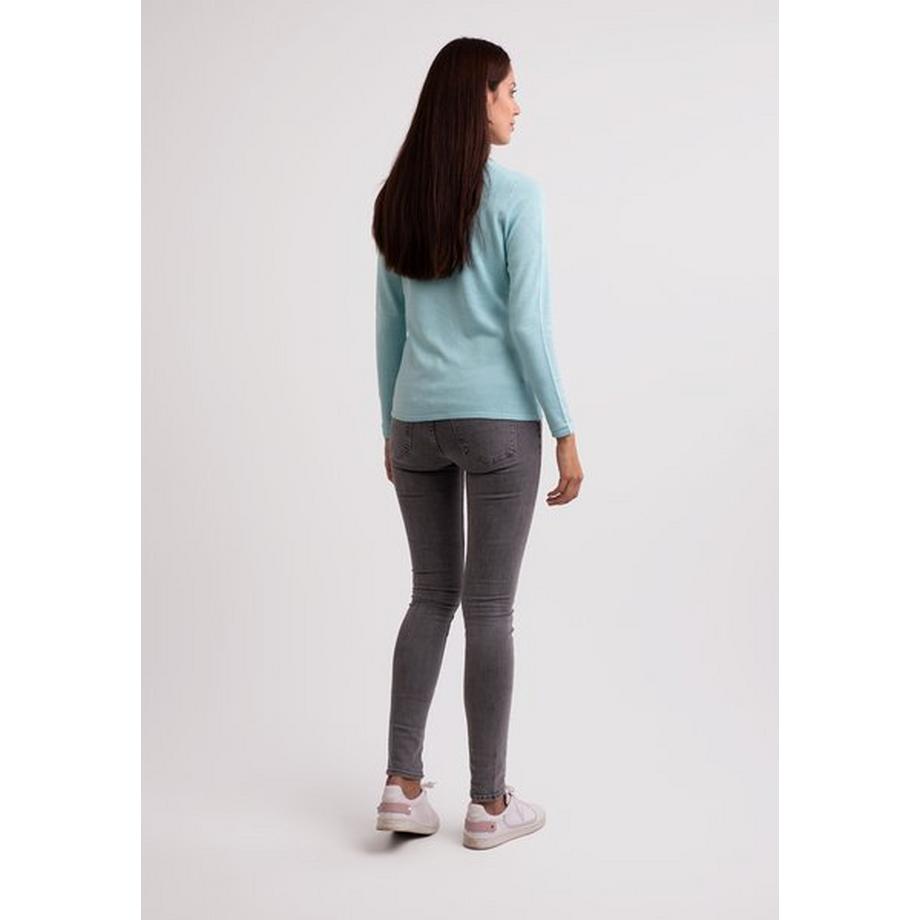 CASH-MERE.CH Pullover Girocollo Seta Cashmere  