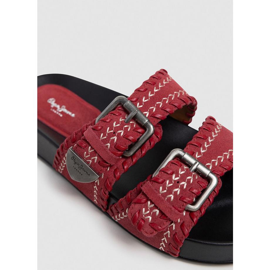 Pepe Jeans Agnes Ethnic Sandali Doppia Fascia  