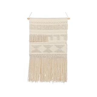 Beliani Suspension murale en tissu en Coton Boho KAMOKE  