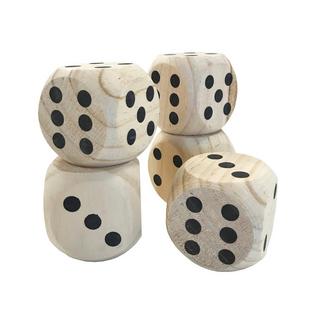 Toyrock Sport  Yatzy Gigante in Legno 6 Pz 