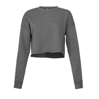 Bella + Canvas Fleece Cropped Top  