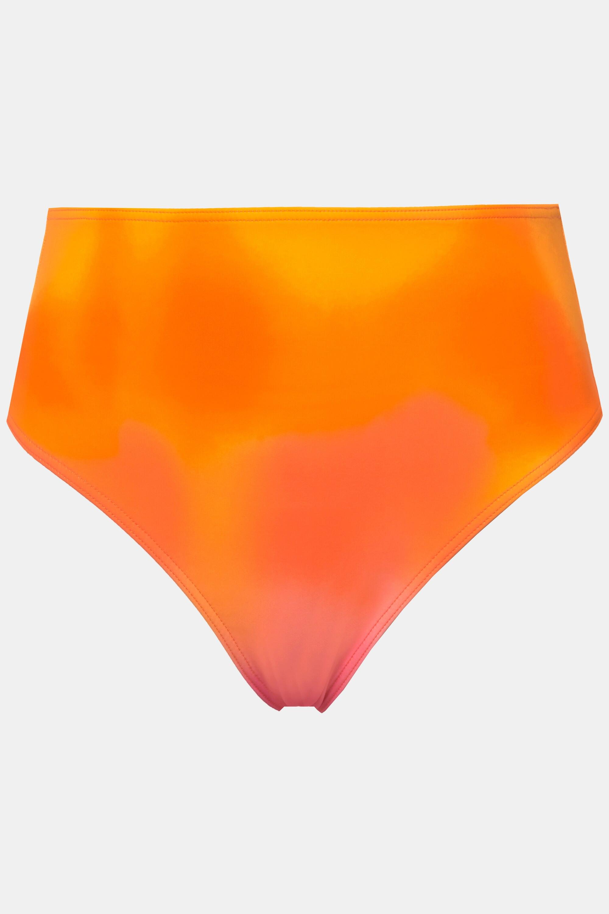 Studio Untold  Culotte de bikini à taille haute, dégradé de couleurs 