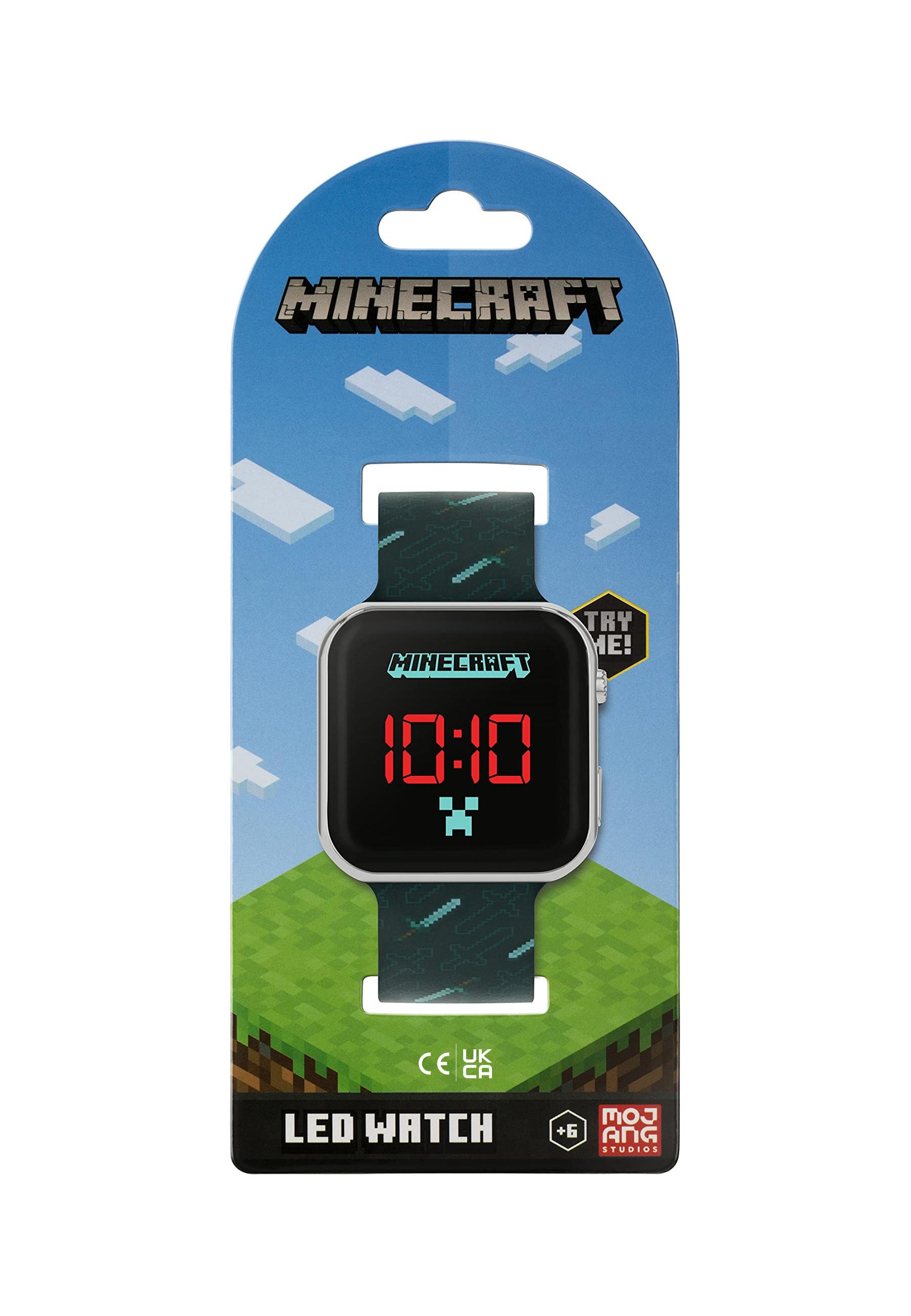 Disney  Minecraft LED Watch 