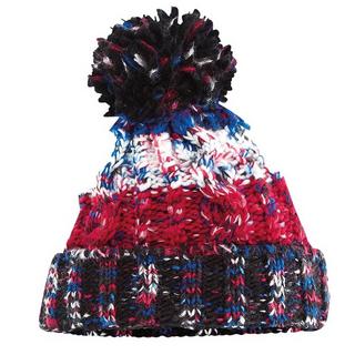 Beechfield Corkscrew Berretto in maglia con pompon  