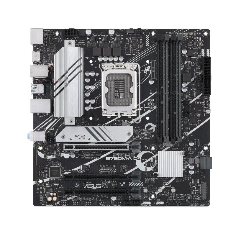 ASUS  PRIME B760M-A D4-CSM Intel B760 LGA 1700 micro ATX 