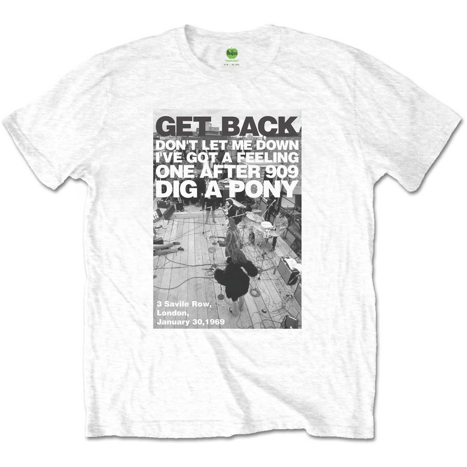 The Beatles  Rooftop Shot TShirt 