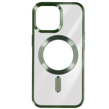Coque MagSafe iPhone 15 Pro Souple Vert
