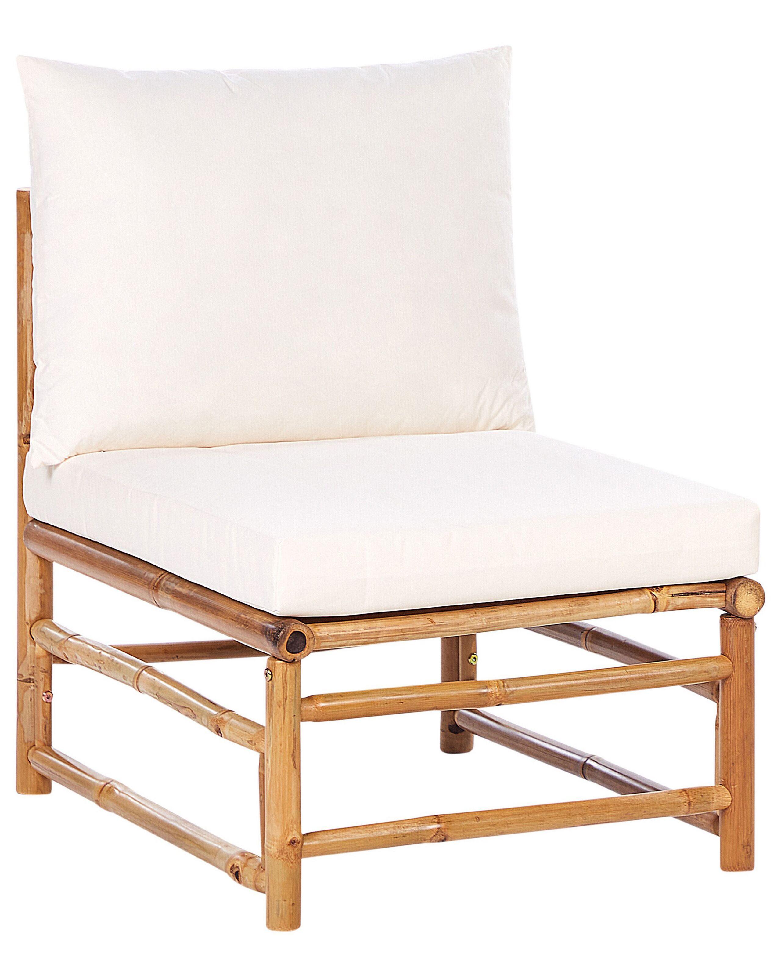 Beliani Module fauteuil en Bambou Boho CERRETO  