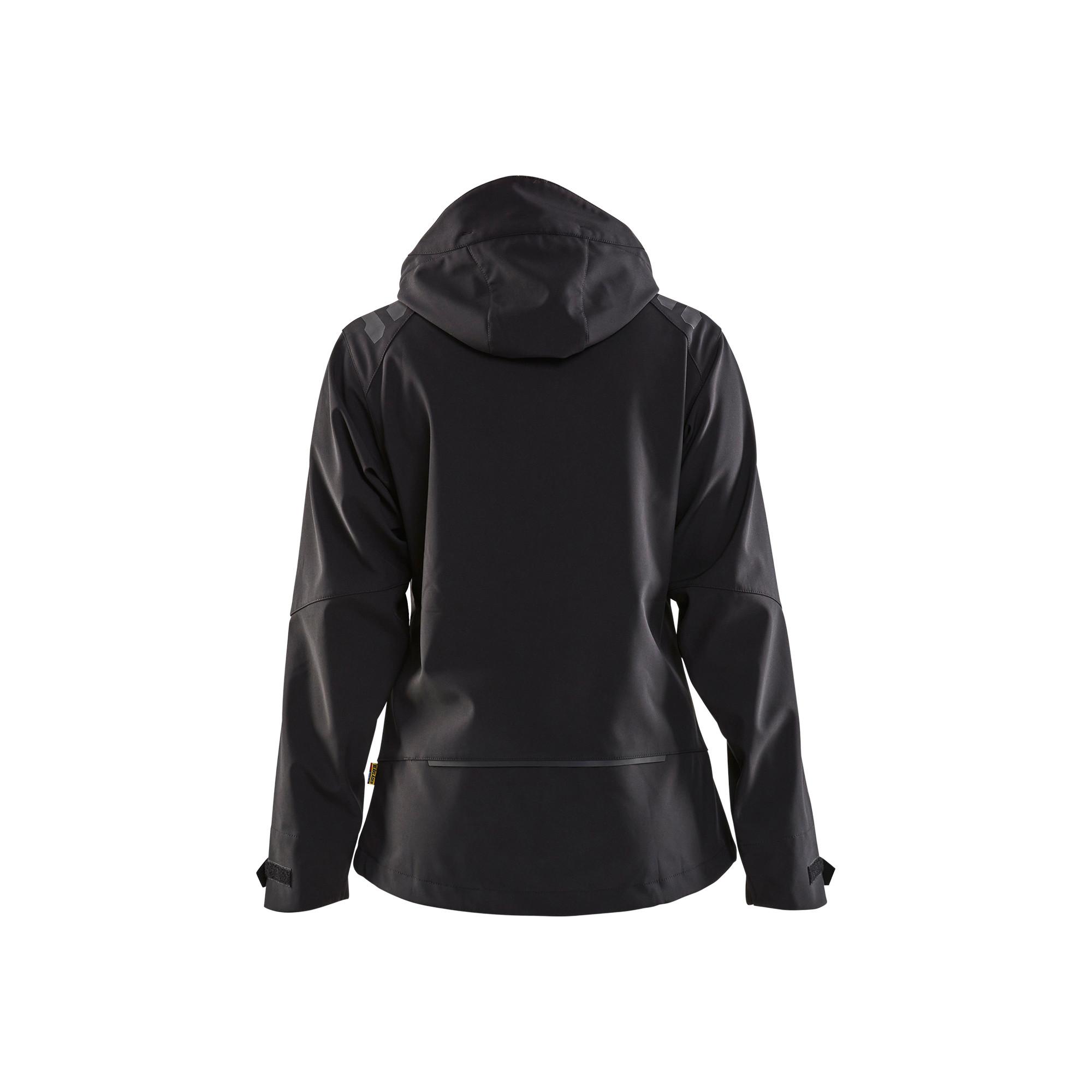 Blaklader Softshell Regenjacke mit hohem Kragen  