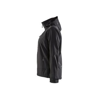 Blaklader Softshell Regenjacke mit hohem Kragen  