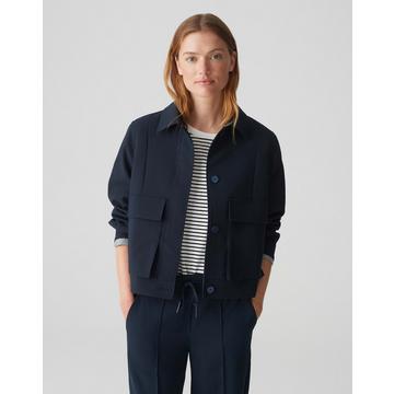 Blazer court Silhouette boxy