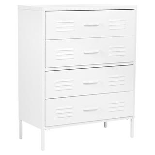 Beliani Cassettiera en Acciaio Moderno ENAGO  