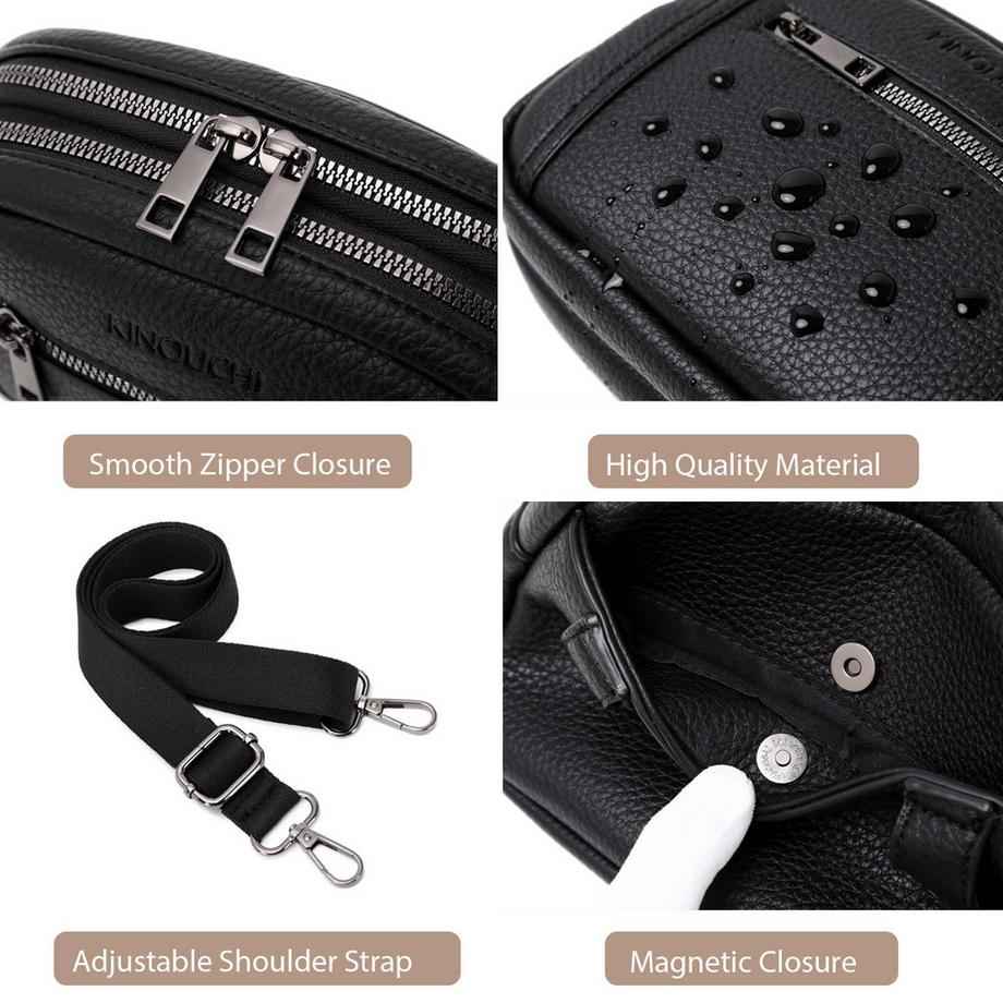 Only-bags.store Sac de taille Sport Mode Sac Poitrine Sac Bandoulière  