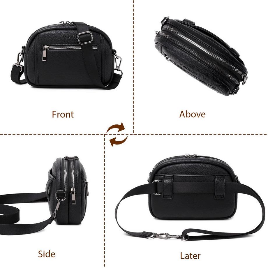 Only-bags.store Sac de taille Sport Mode Sac Poitrine Sac Bandoulière  