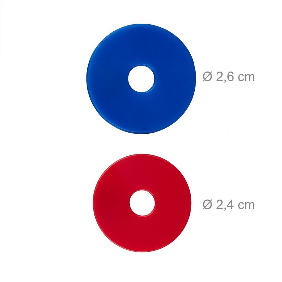 B2X  10er Pack Parkscheiben mit Eiskratzer 