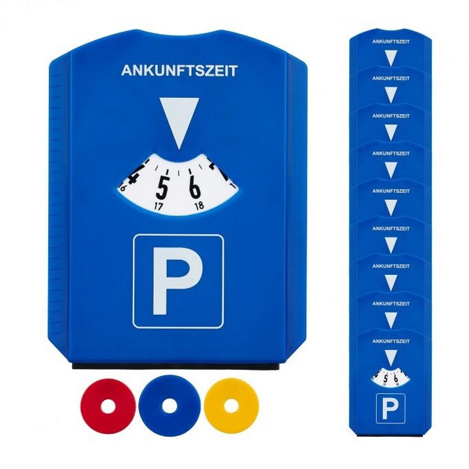 B2X  10er Pack Parkscheiben mit Eiskratzer 