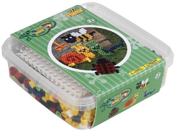 hama  HAMA Bügelperlen Box Maxi Perlen und Stiftplatte 