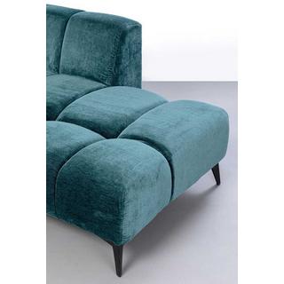 KARE Design Canapé d&#039;angle Nia Glam vert foncé à droite 250  