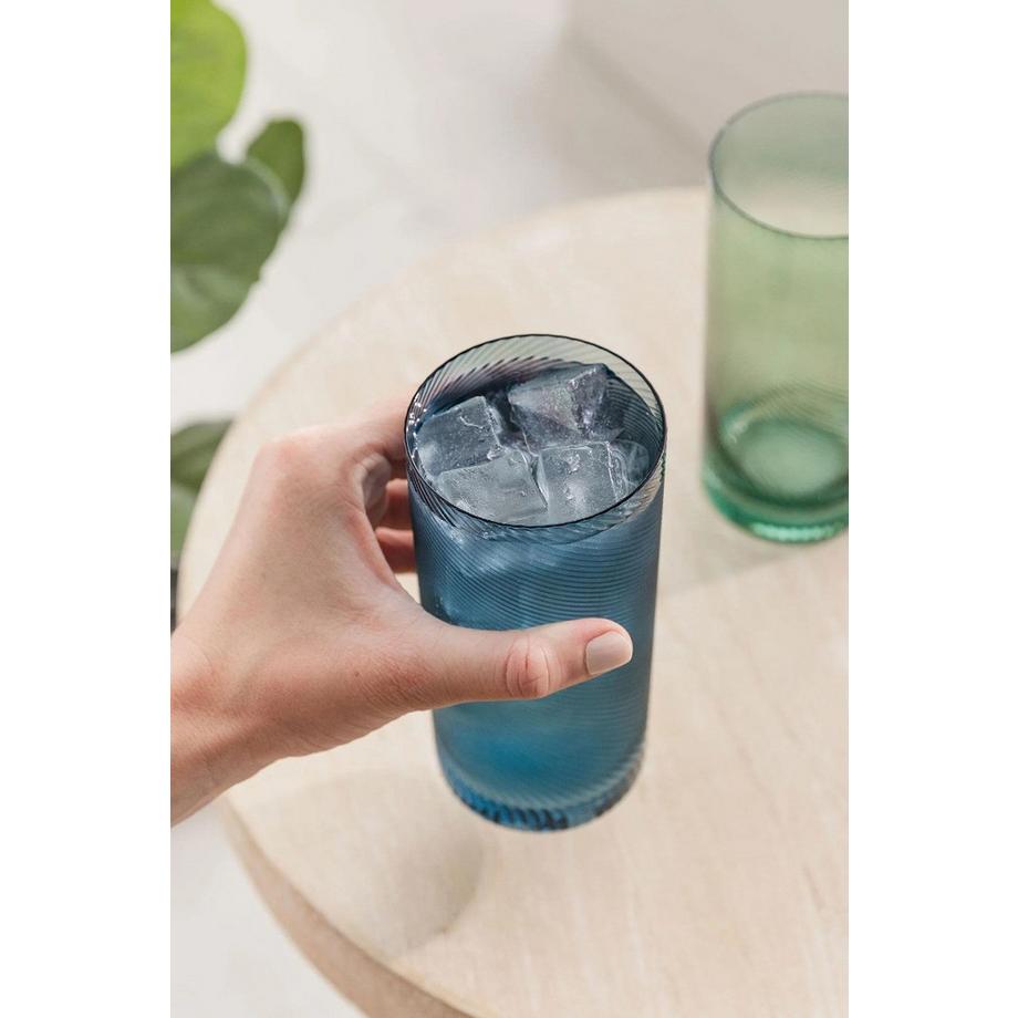 Uberstar Verres à long drink Twist, set de 2  