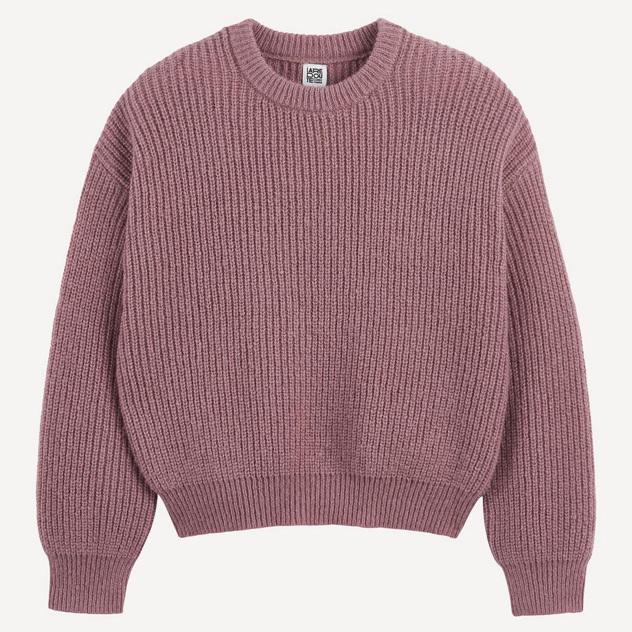 La Redoute Collections  Pullover mit rundem Ausschnitt 