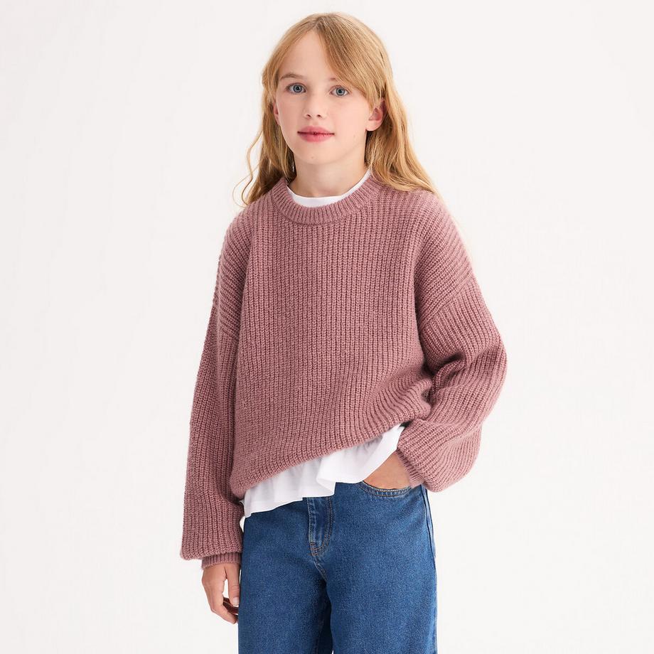 La Redoute Collections  Pullover mit rundem Ausschnitt 