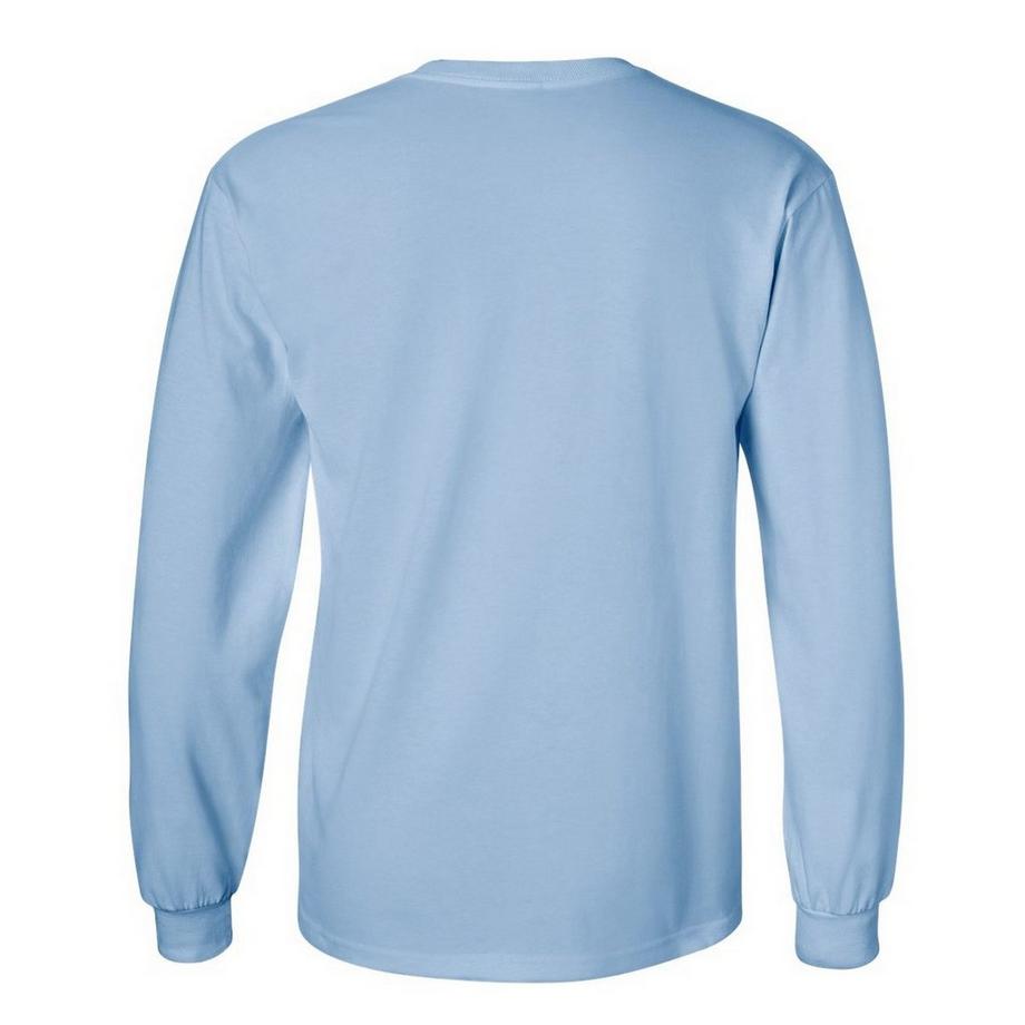 Gildan T-Shirt Ultra Cotone Maniche Lunghe Girocollo  