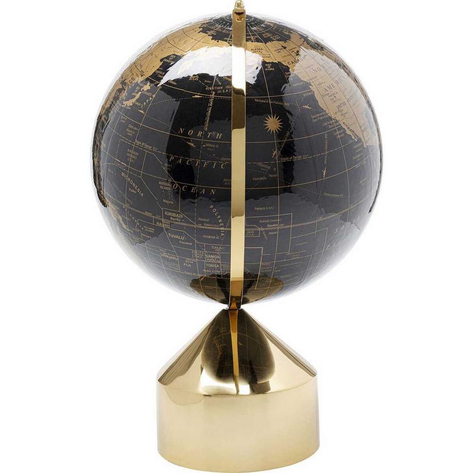 KARE Design Deko Objekt Globe Top gold 47  