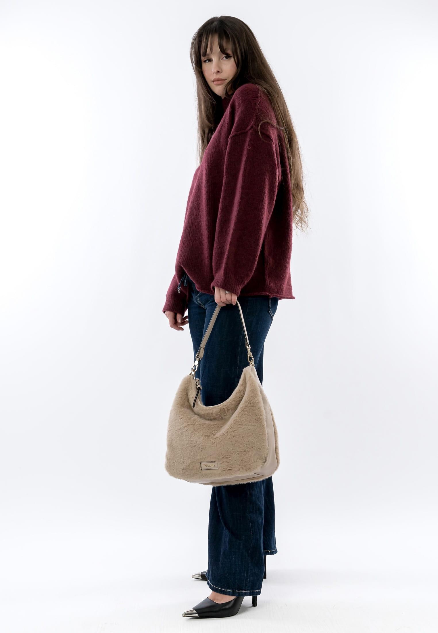 Tamaris Garcia Borsa Hobo in Ecopelliccia  