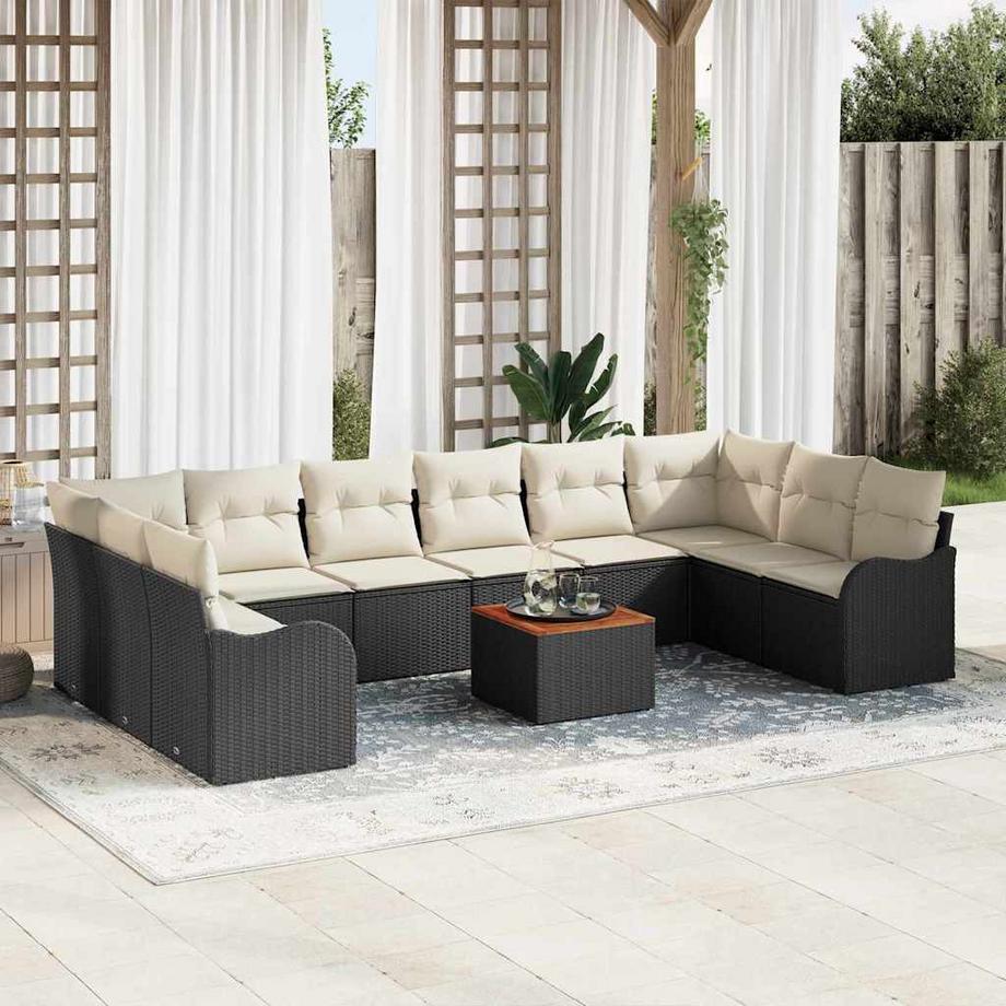 VidaXL Divano da giardino Polyrattan  