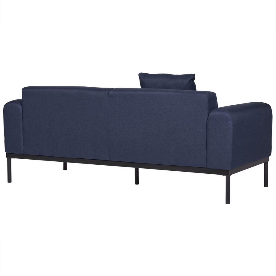 Beliani 2 Sitzer Sofa aus Kunstleinen  MALMOS  