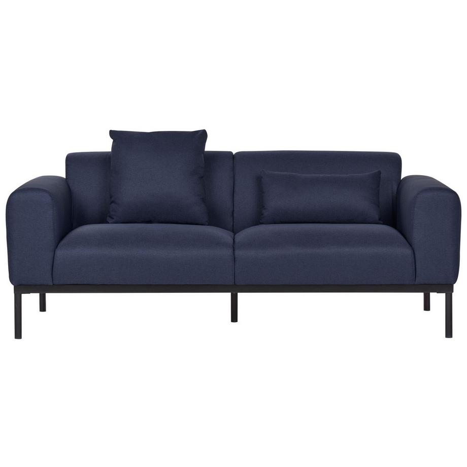 Beliani 2 Sitzer Sofa aus Kunstleinen  MALMOS  
