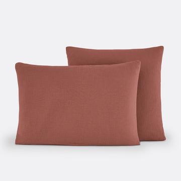 Kissenbezug Kind Gaze/gewaschene Baumwolle