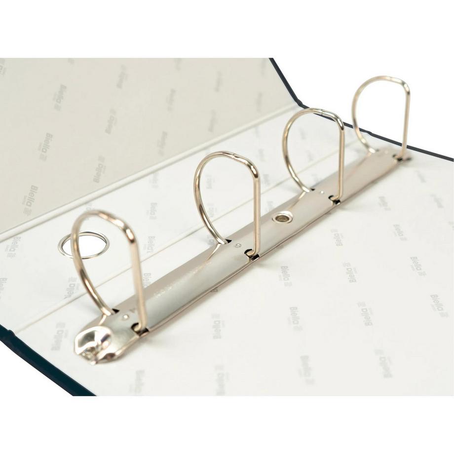 Biella BIELLA Zeigebuch Dinor-Quatro 7cm 126447.02 schwarz, 4-Ring A4  