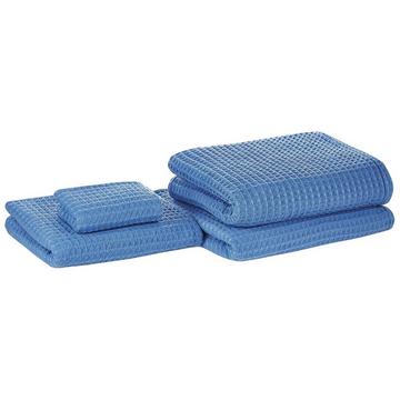 Set di 4 asciugamani en Cotone AREORA