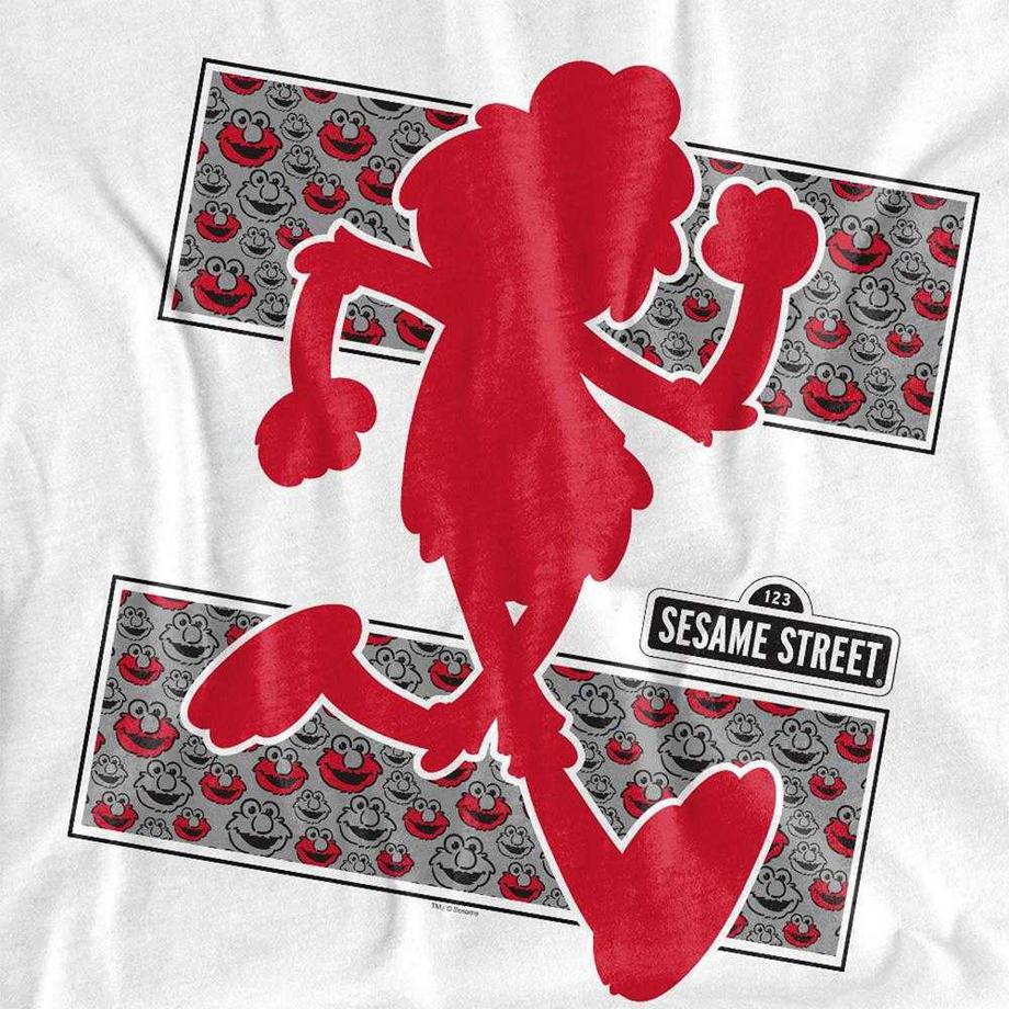 Sesame Street Runs Maglietta Manica Lunga  